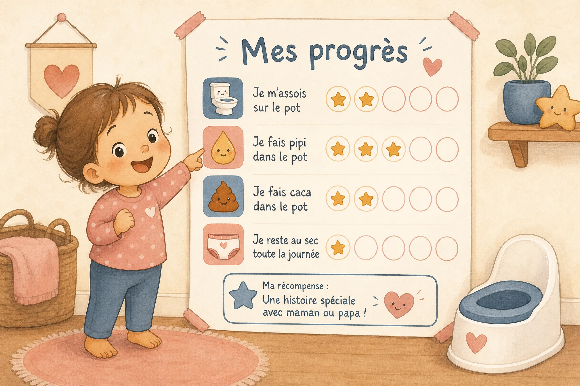 Au revoir la couche, en douceur